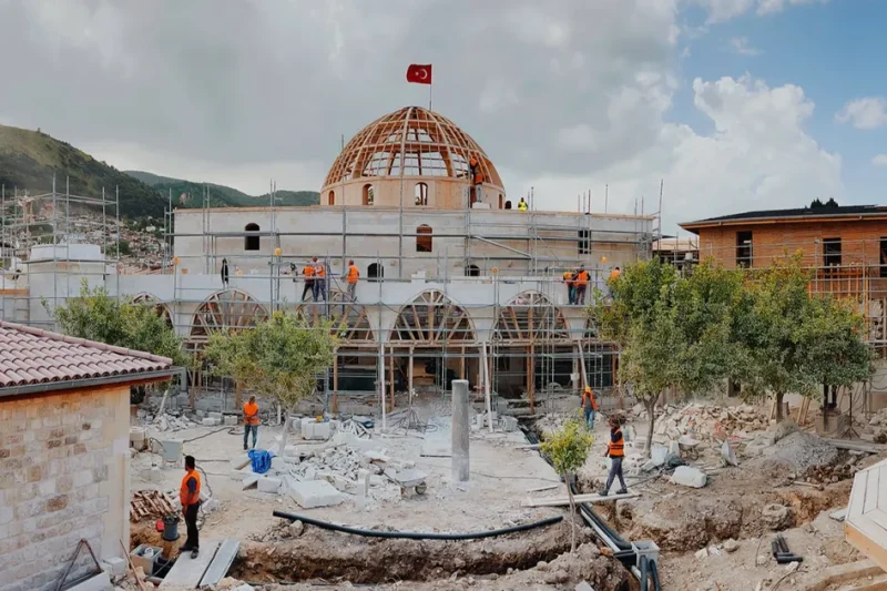 Anadolu’nun ilk camisi ayağa kalkıyor