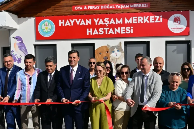 Manisa’da sokak hayvanları için hayvan yaşam merkezi hizmete açıldı
