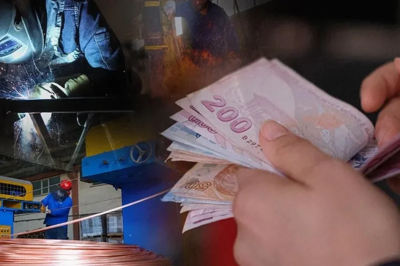 Ücretli çalışan sayısı yıllık arttı, aylık azaldı